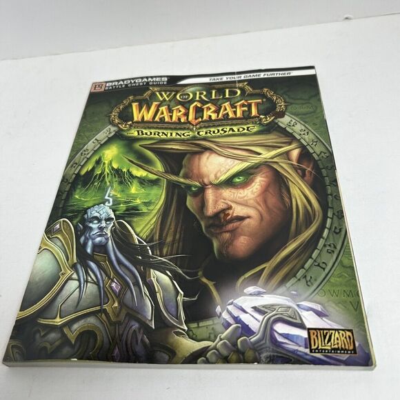 World Of Warcraft/The Burning Crusade Brady Games Official Strategy Guide Book - Picture 1 of 3